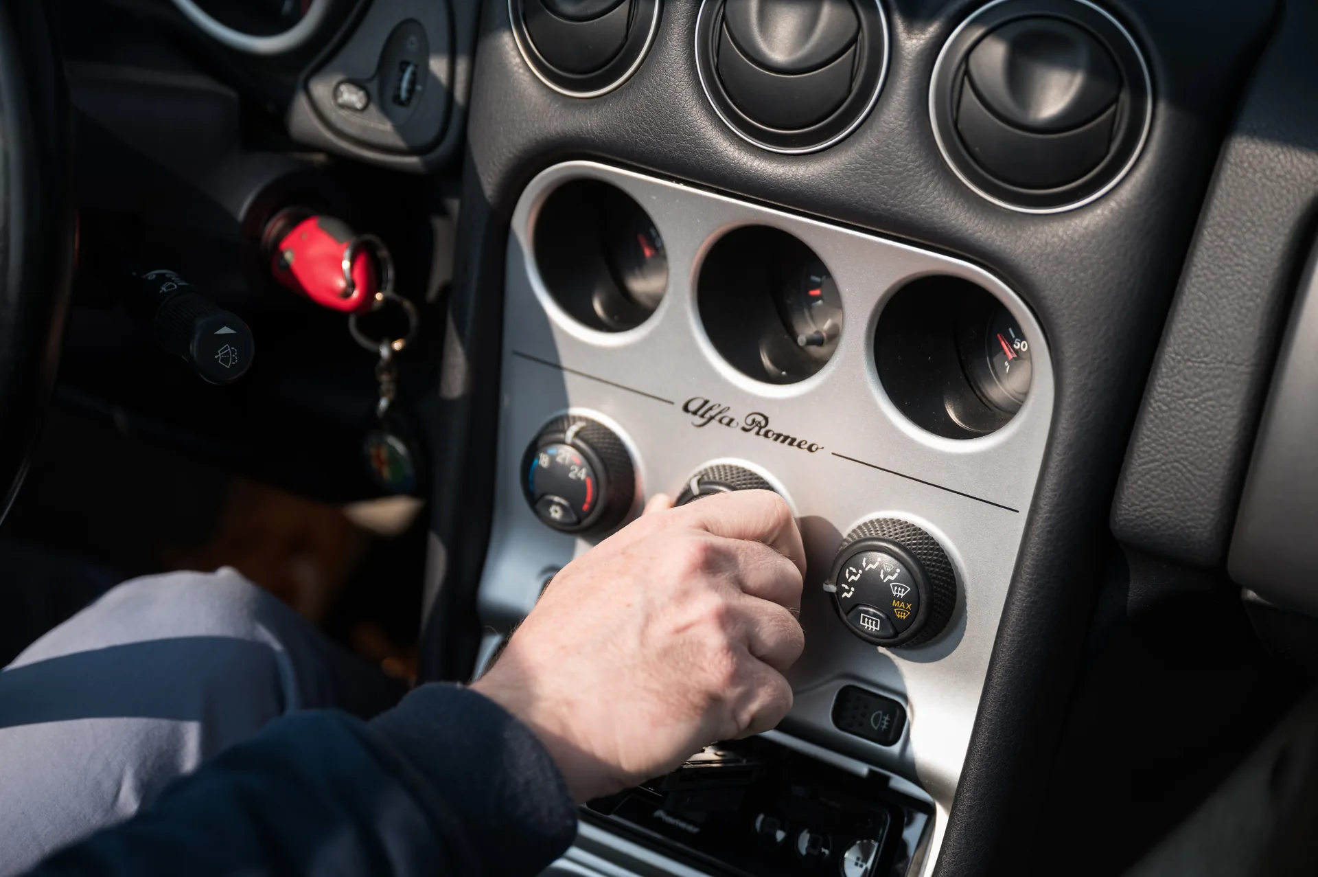Alfa Romeo Spider — détail