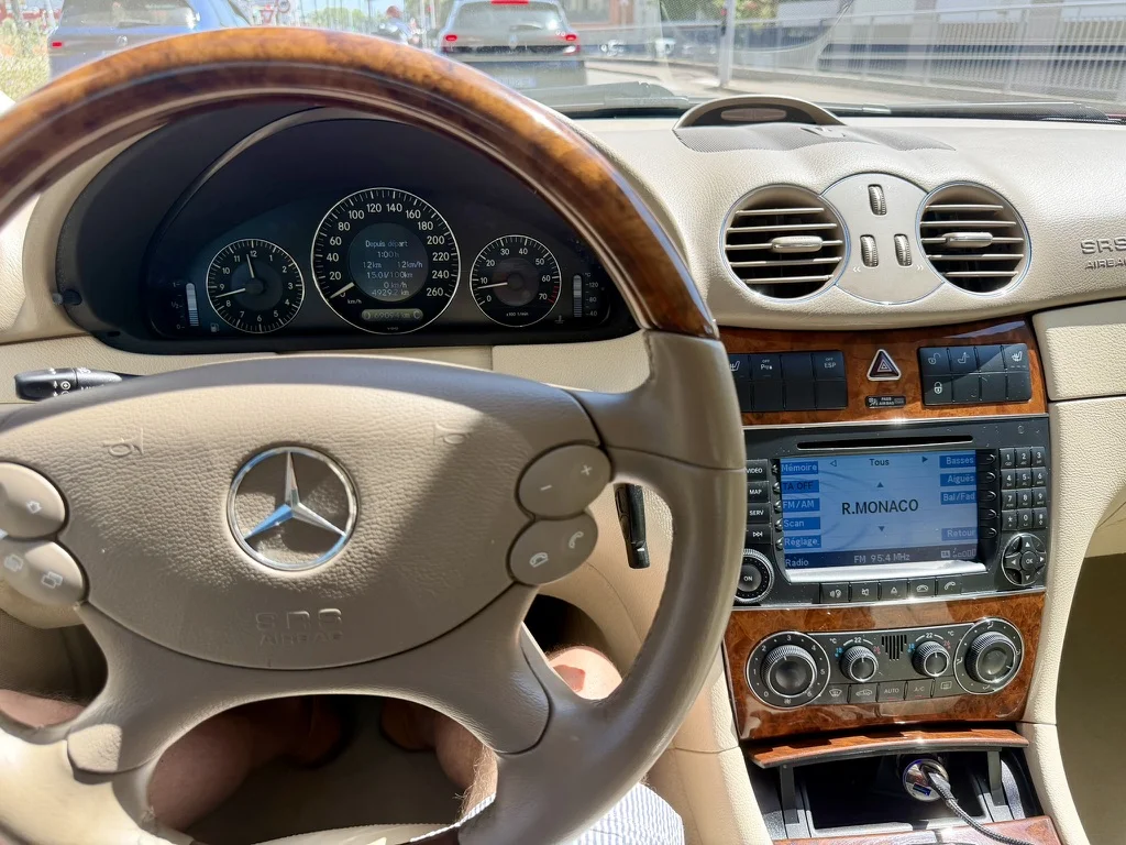 Mercedes CLK Coupé — vue
