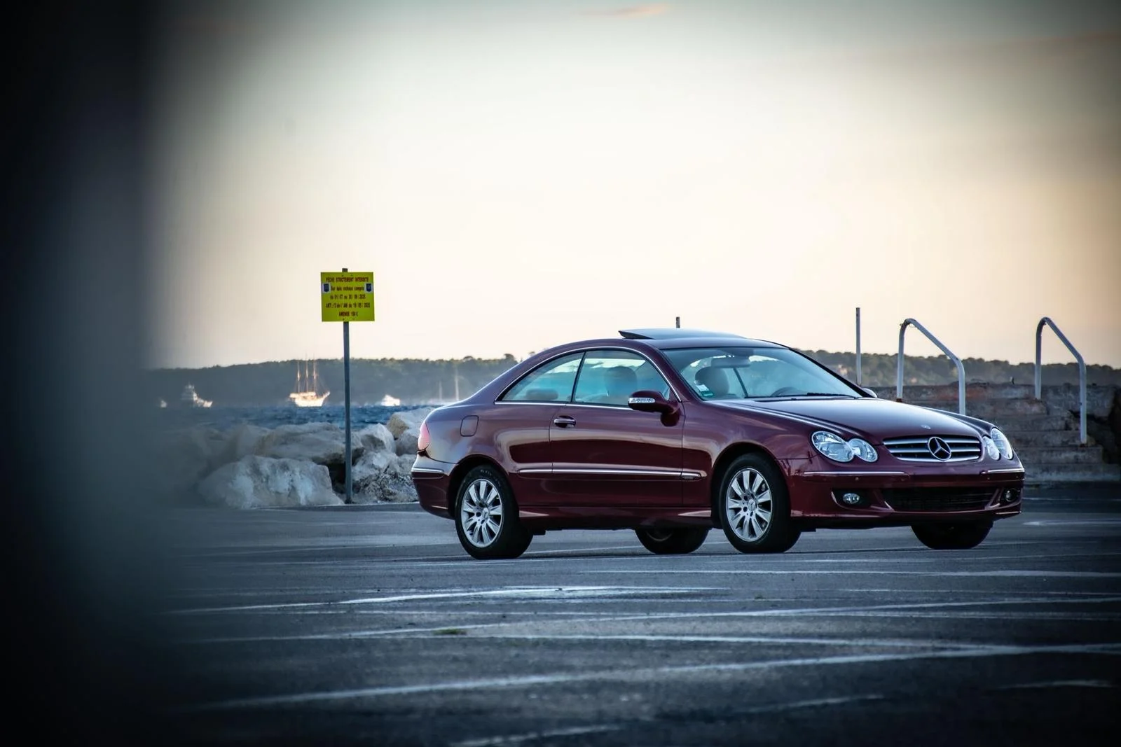 Mercedes CLK Coupé — vue