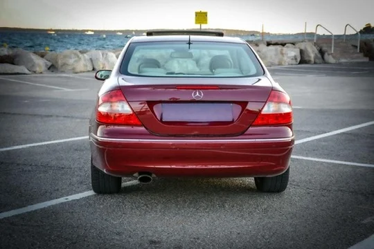 Mercedes CLK Coupé — vue