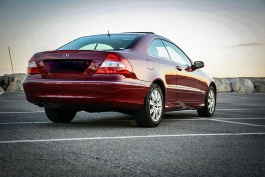 Mercedes CLK Coupé — vue