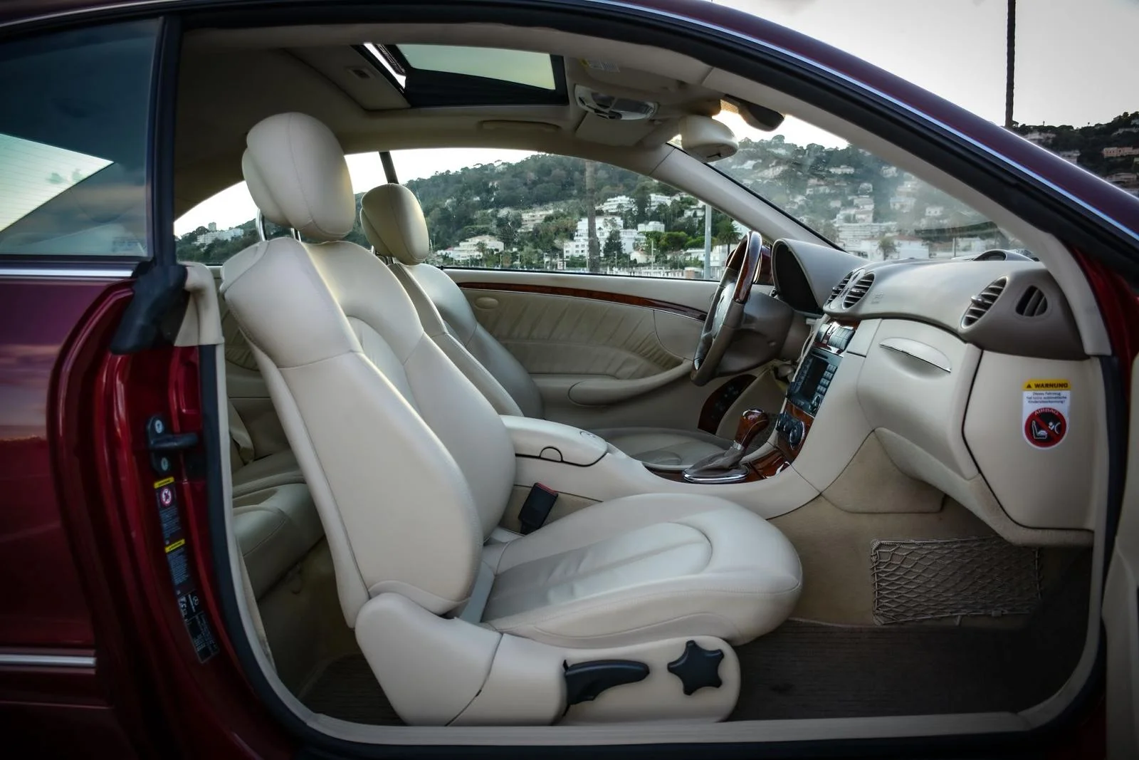Mercedes CLK Coupé — vue