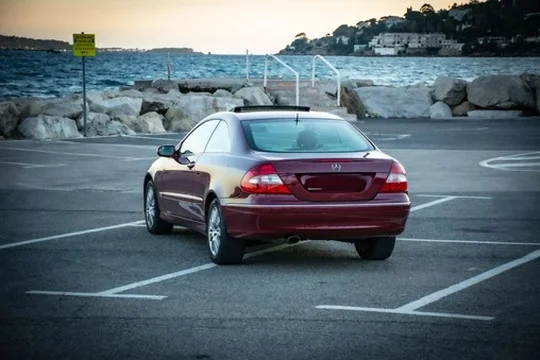 Mercedes CLK Coupé — vue