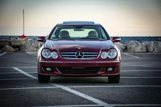 Mercedes CLK Coupé — vue