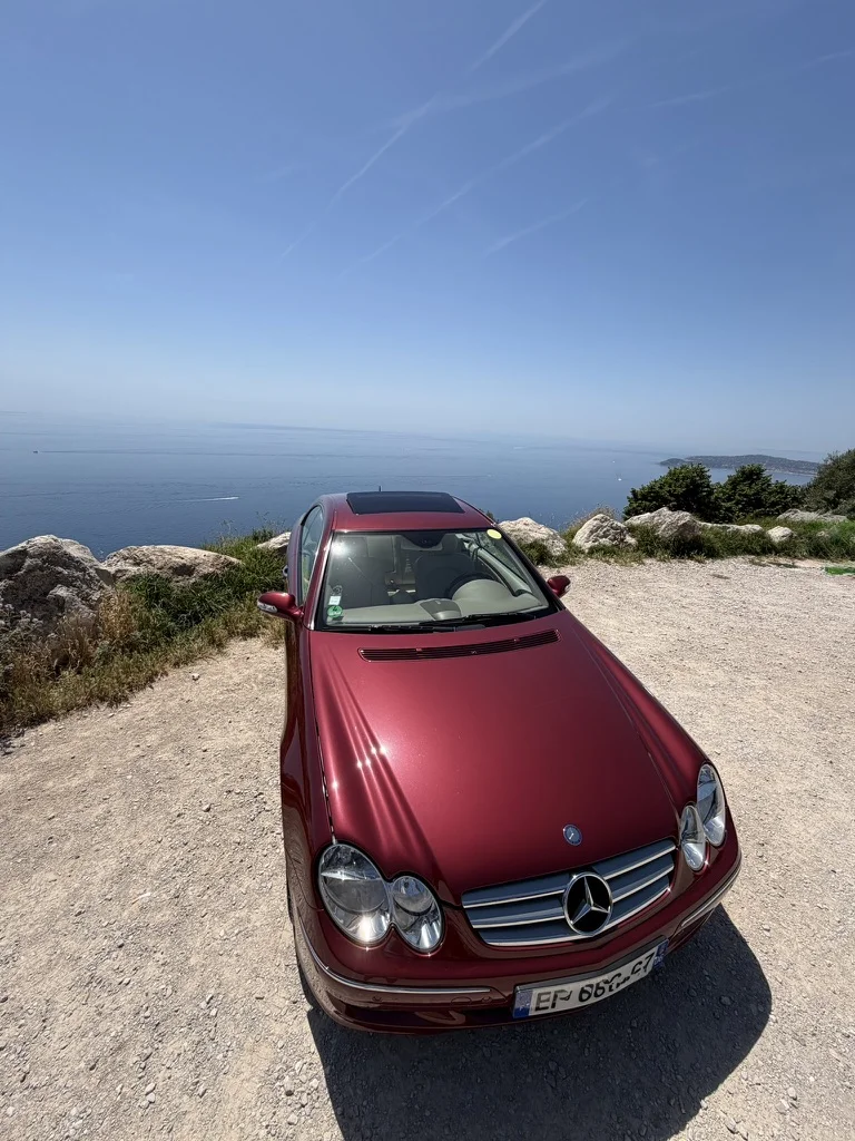Mercedes CLK Coupé — intérieur