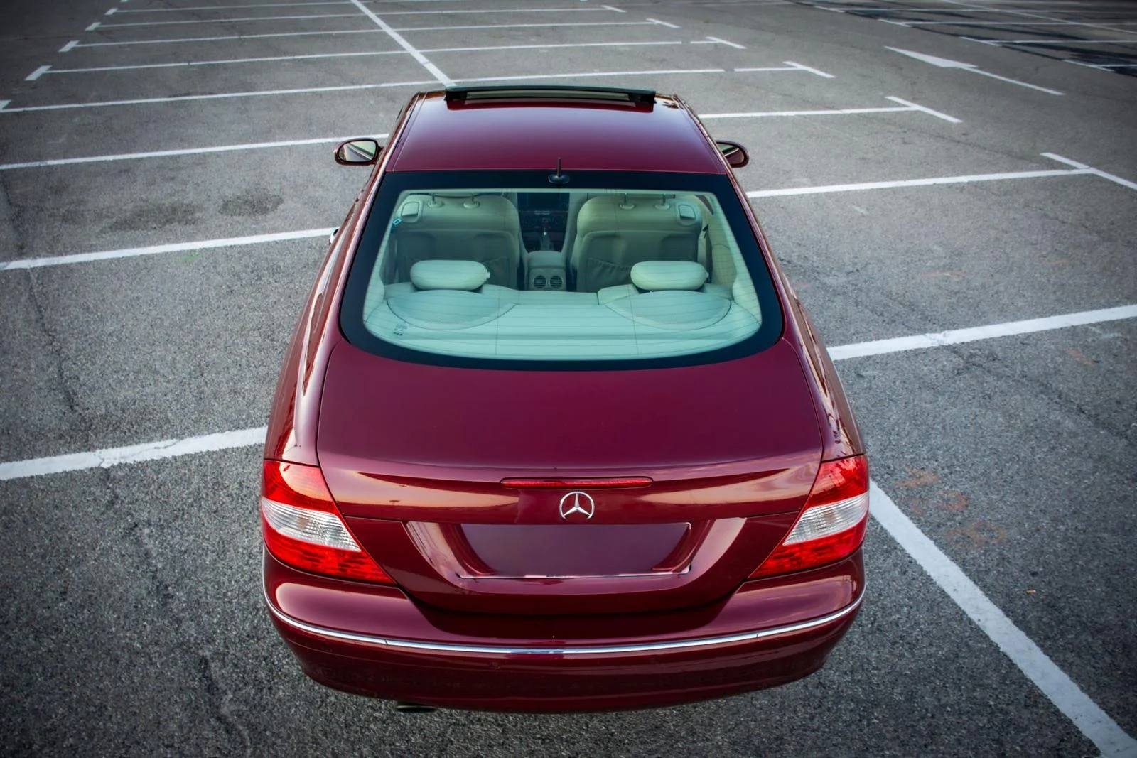 Mercedes CLK Coupé — vue