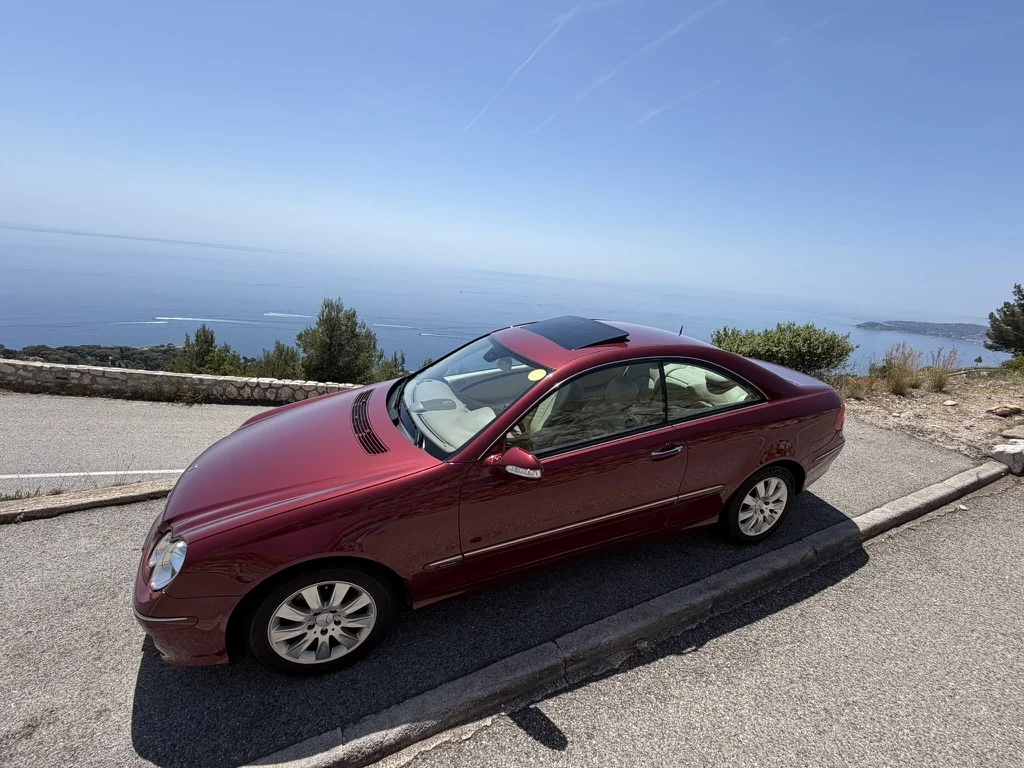 Mercedes CLK Coupé — vue