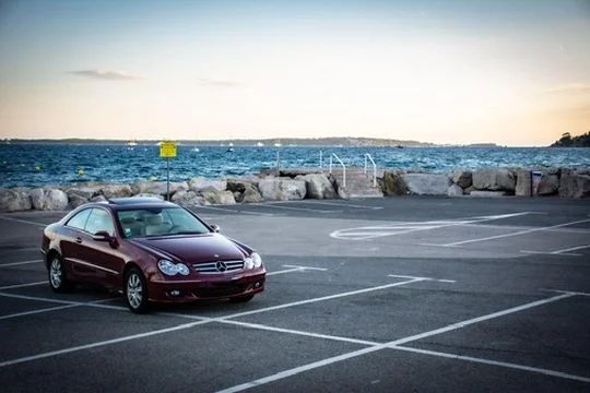 Mercedes CLK Coupé — vue