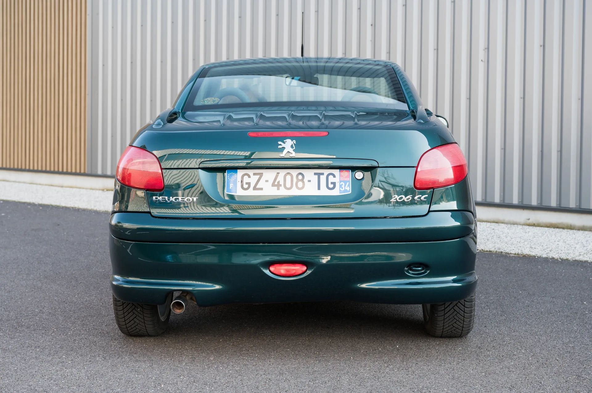 Peugeot 206 CC — détail