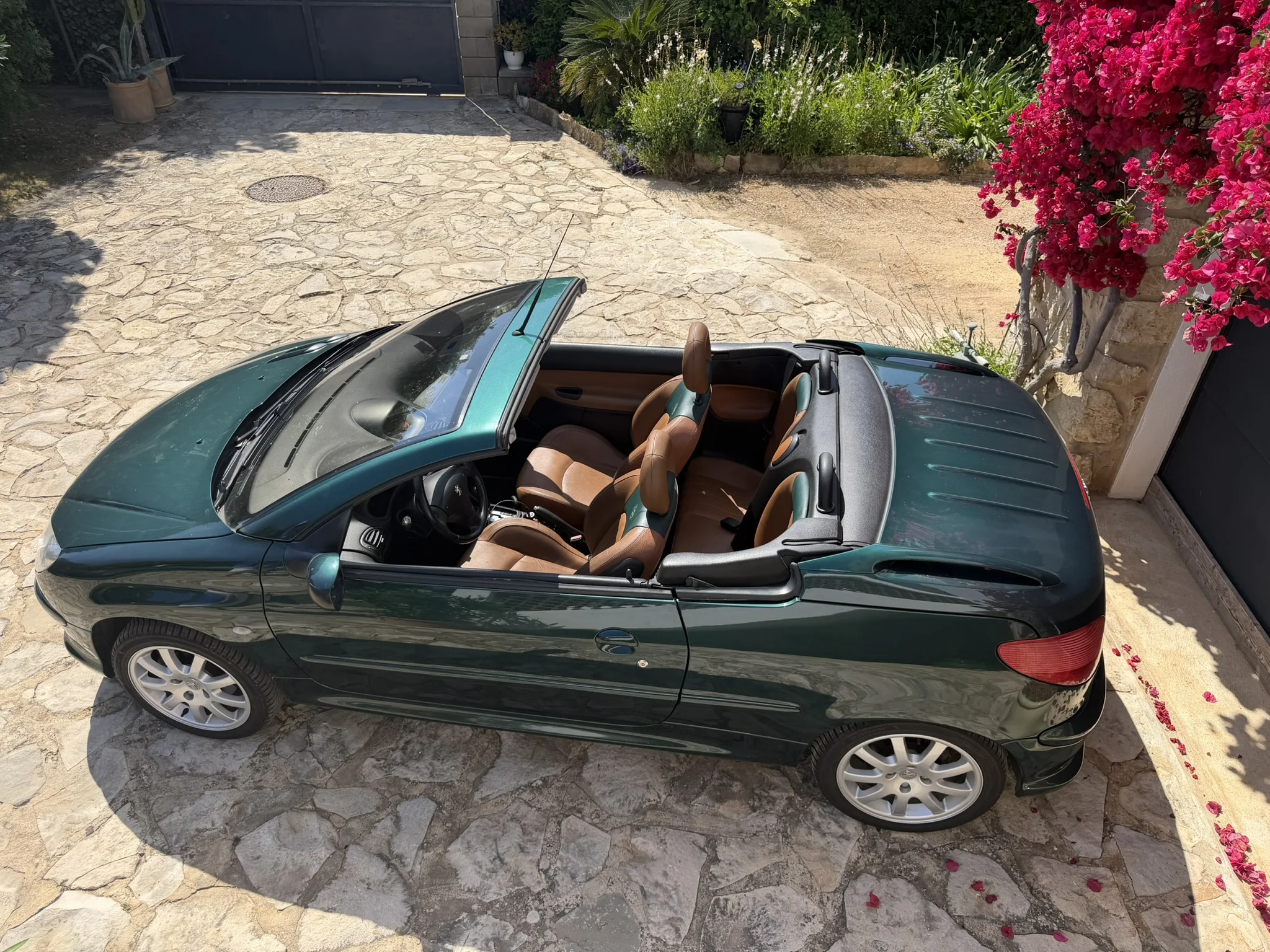 Peugeot 206 CC Roland Garros — ambiance