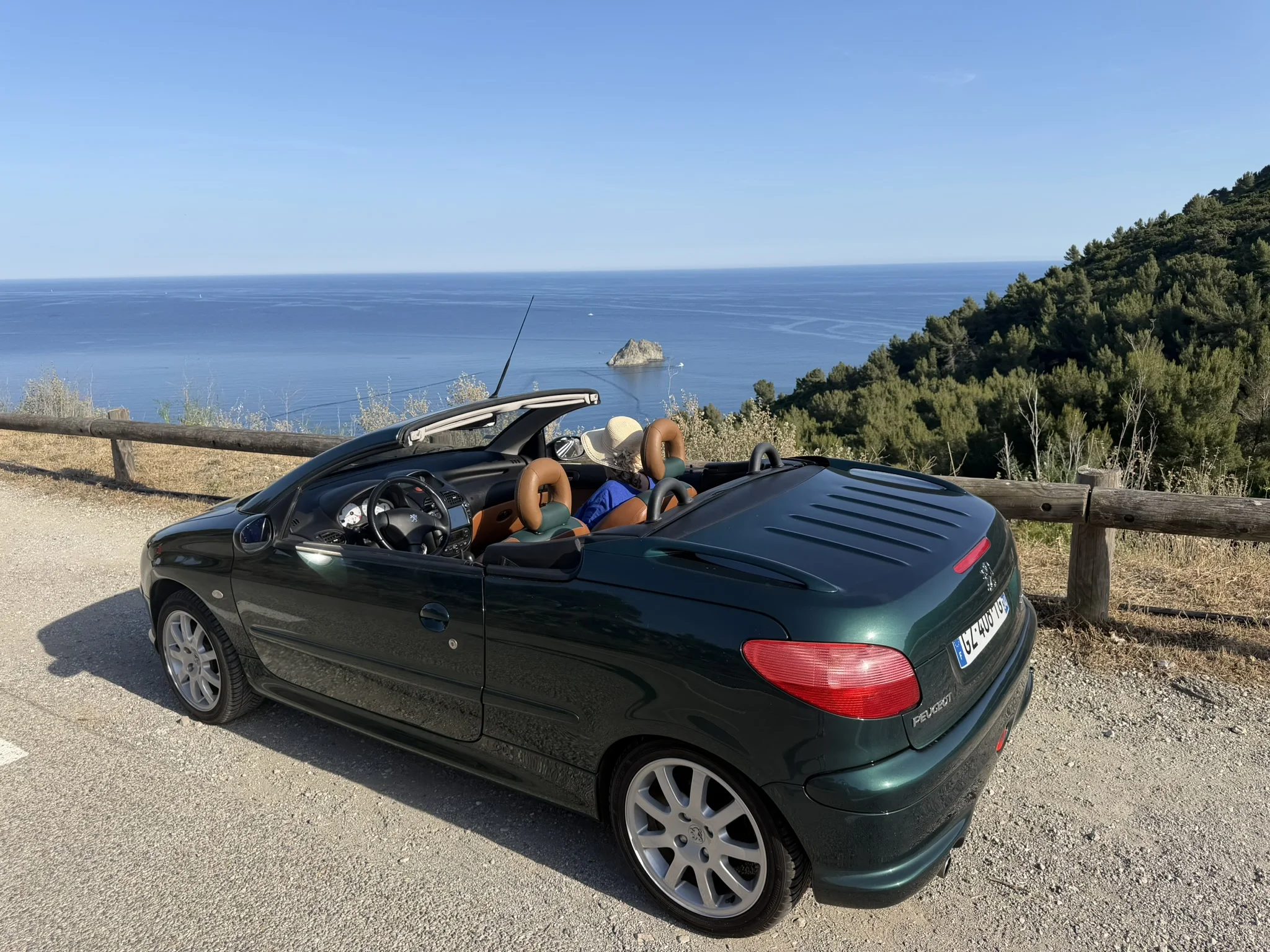 Peugeot 206 CC Roland Garros — ambiance