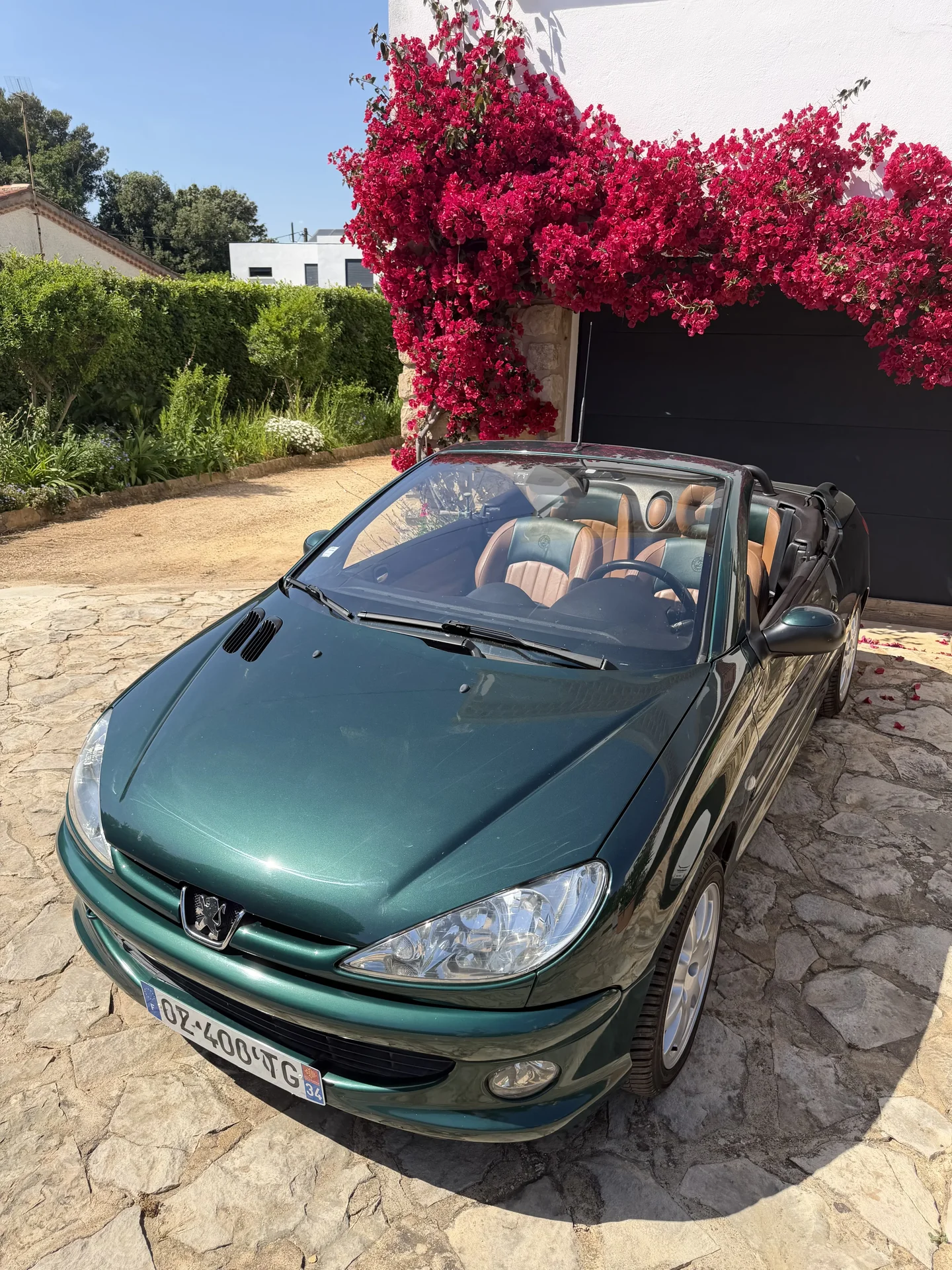 Peugeot 206 CC Roland Garros — ambiance